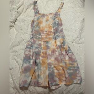 Vans romper tie dye
